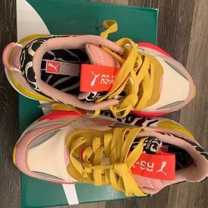 women's puma rsx unexpected mixes casual shoes